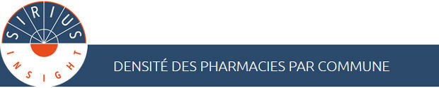 4,39 pharmacies pour 10.000 habitants
