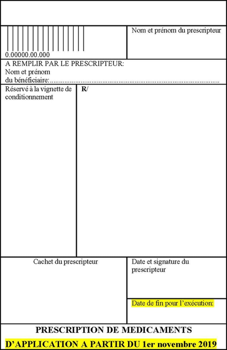 Prescription de médicaments : ce 1er février, l'ancien modèle est périmé