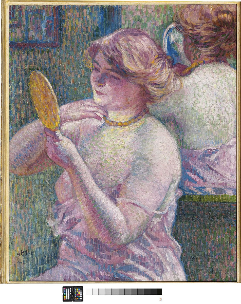 Théo Van Rysselberghe, Le collier d'ambre, 1905, olieverf op doek. Singer Laren, schenking Collecte Nardinc.
