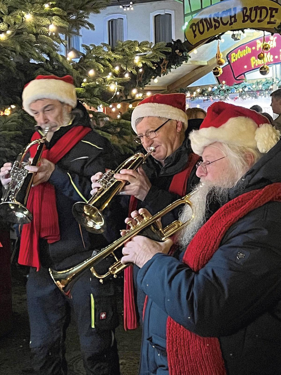 Kerstmannen in Bernkastel.