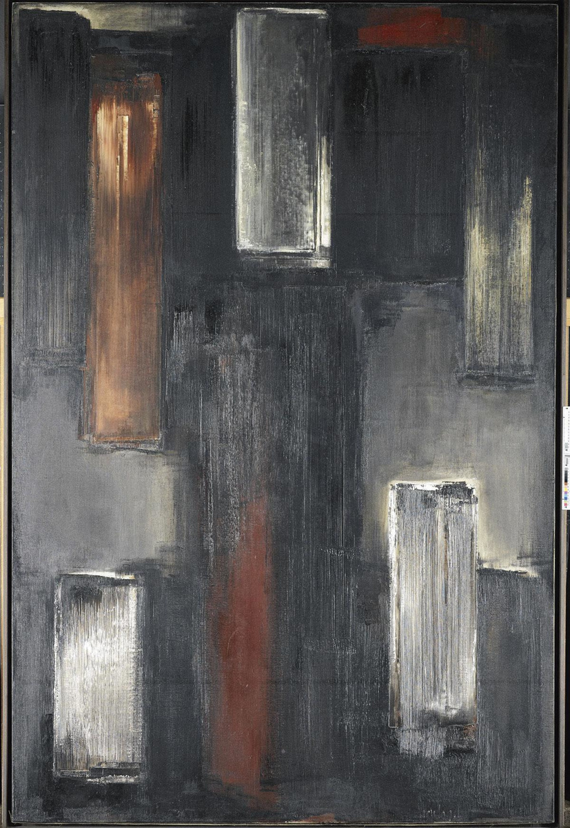 Pierre Soulages, Peinture, 1955. Essen, Museum Folkwang