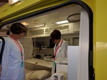 Le temps d'une semaine, les médecins grecques ont suivi une formation "échographie" au CHU Saint-Pierre. 