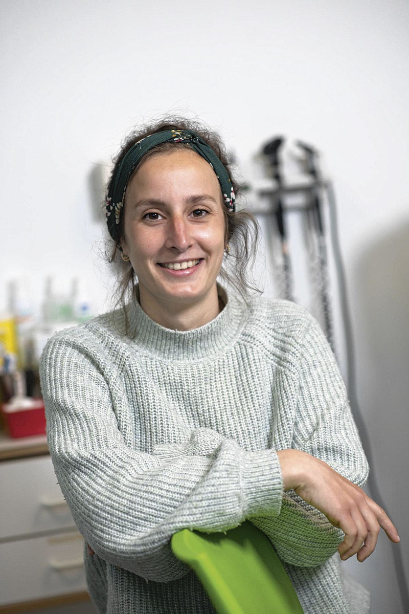 Le Dr Charline Bronchain, lauréate du prix de la SSM-J.