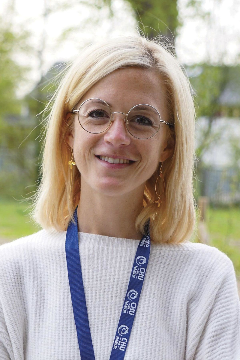 Le Dr Julie Vandepapelière, l'oncologue à l'initiative du projet "Bulle d'être".