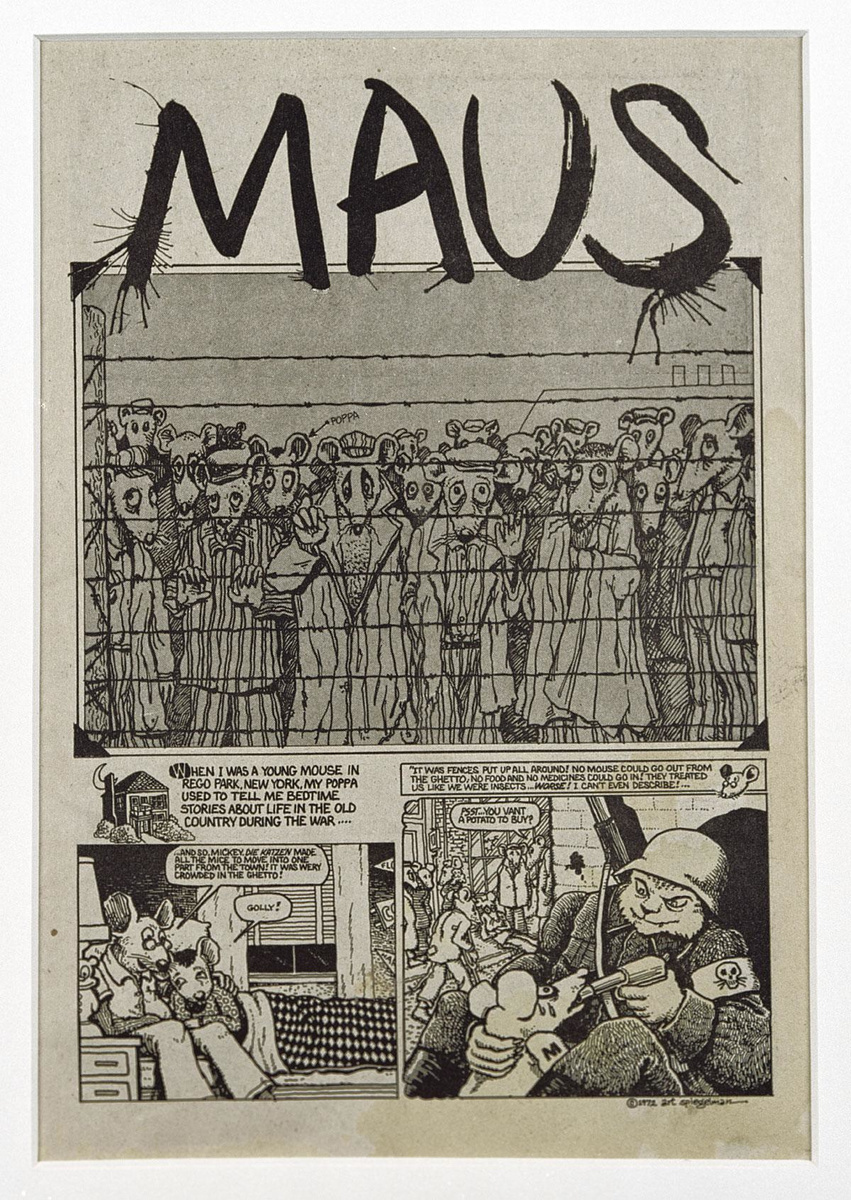 Art Spiegelman, Maus, Funny Animals, 1, 1972 ©Art Spiegelman