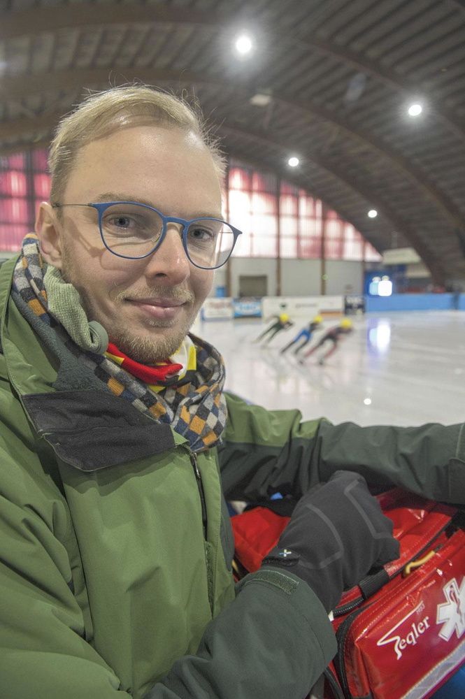 "In een in België kleine sport als schaatsen werk je vooral uit passie. En je wordt expert binnen je vakgebied. Dat spreekt mij wel aan."