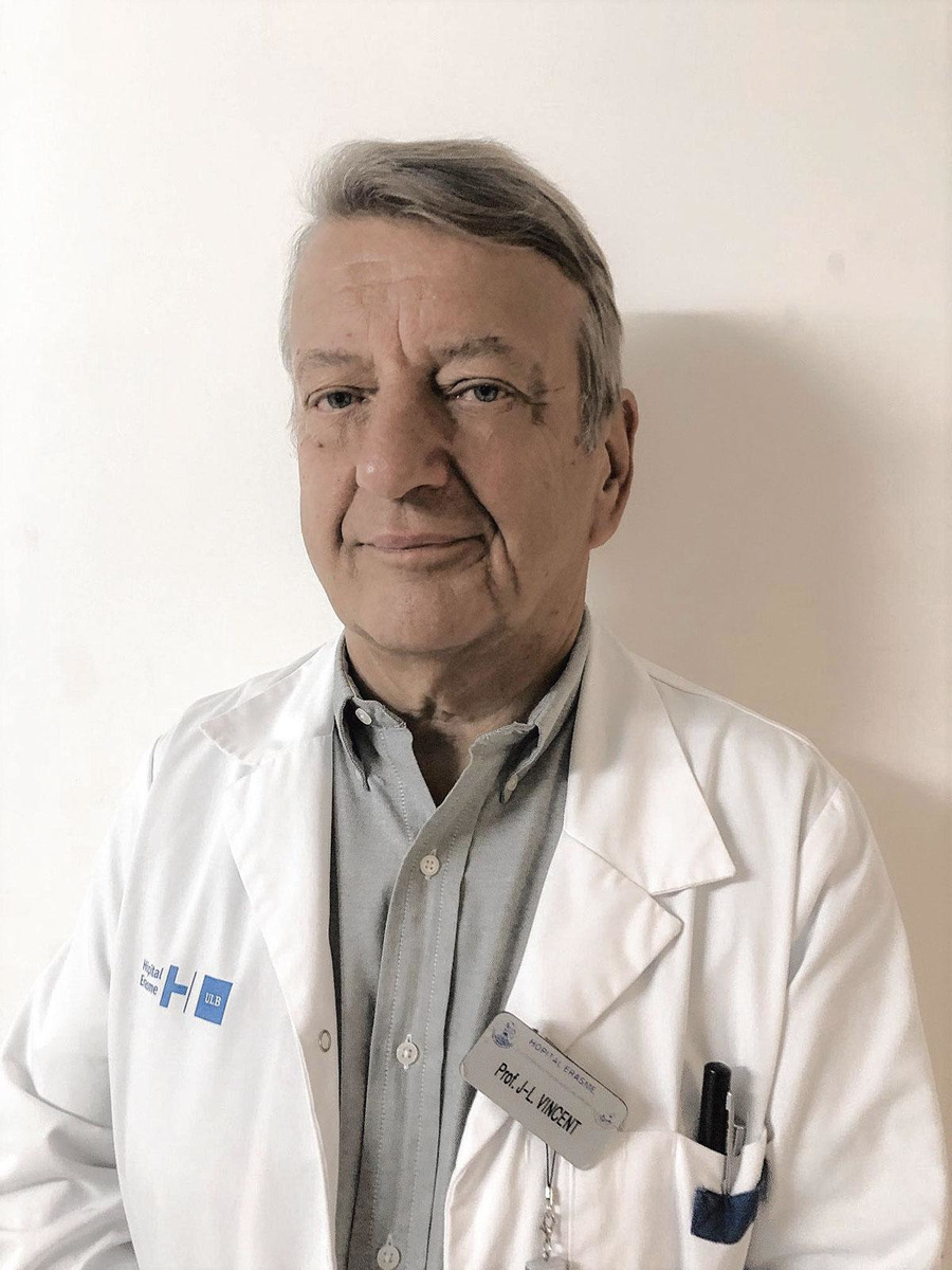 Le Pr Jean-Louis Vincent.
