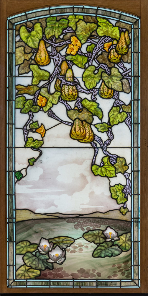 Coloquintes et nymphéas de Jacques Gruber.