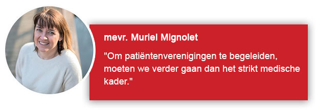 Patiëntenverenigingen ondersteunen met permanente vorming