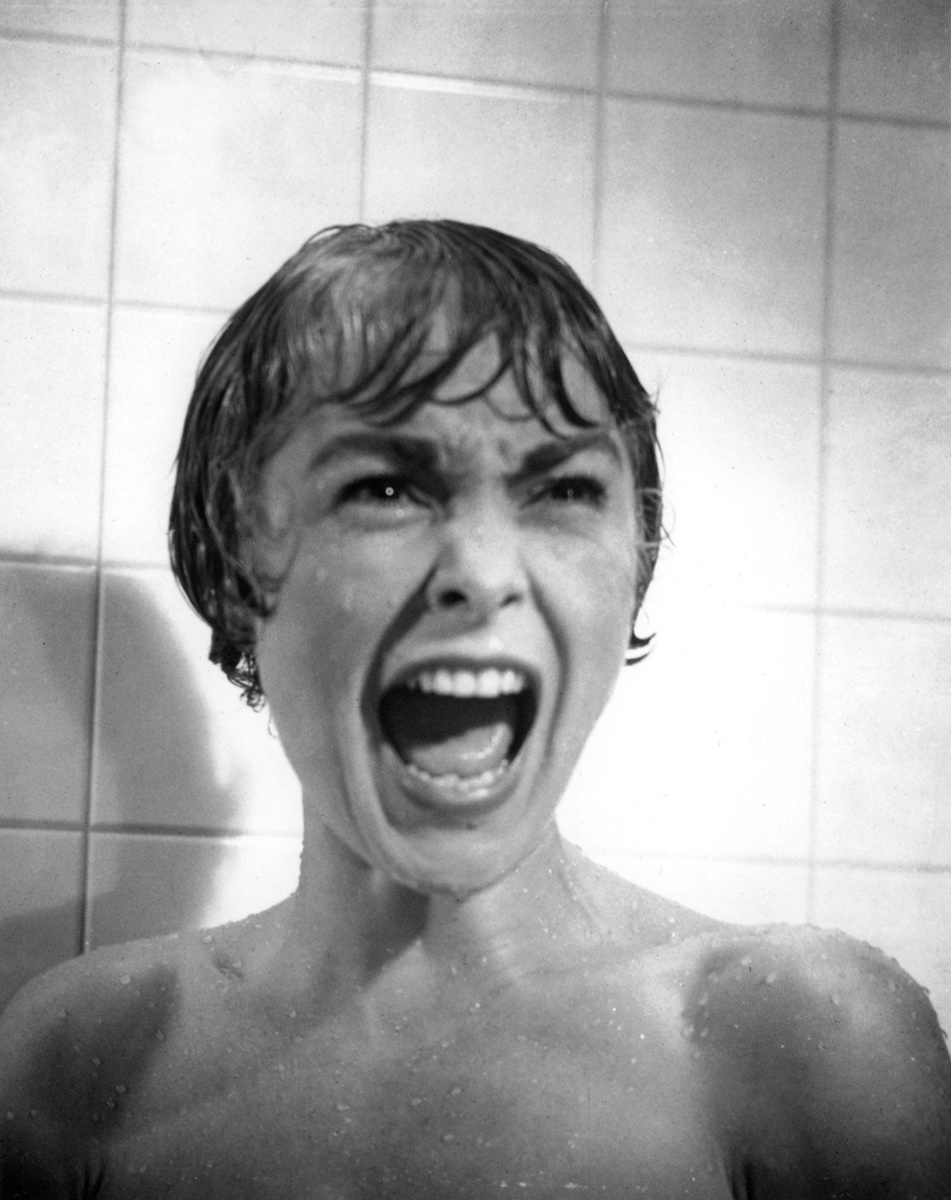 Janet Leigh in Psycho (1960).