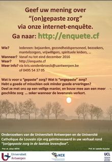 (On)gepaste zorg - wat leeft er in de bevolking?