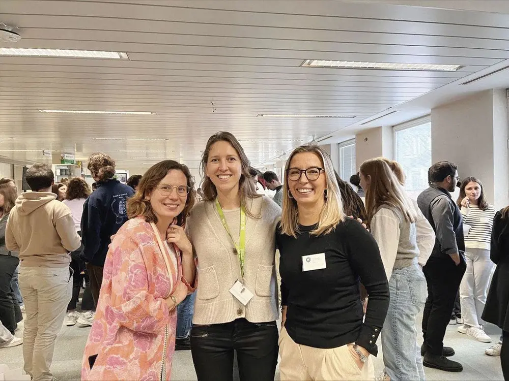 Sophie Evrard, Hélène Givron et Milena Jarosik.