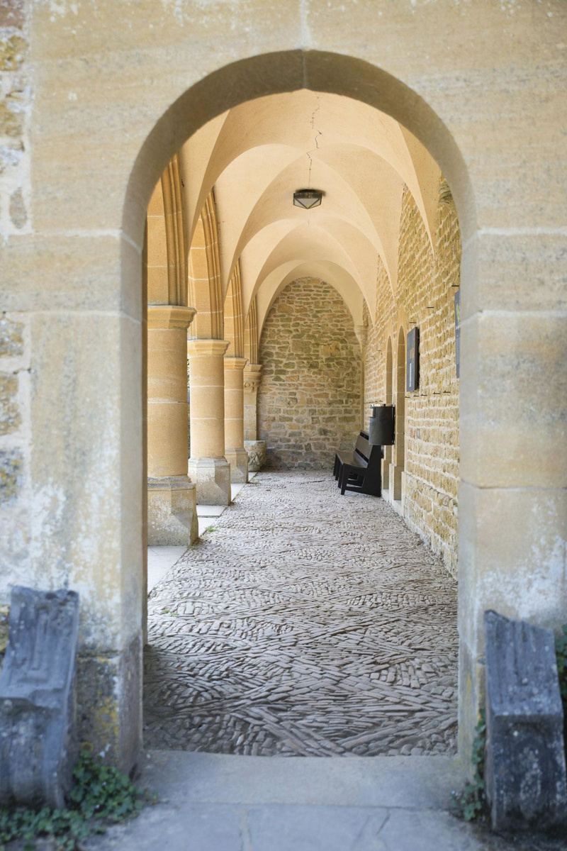 Vue de l'abbaye d'Orval