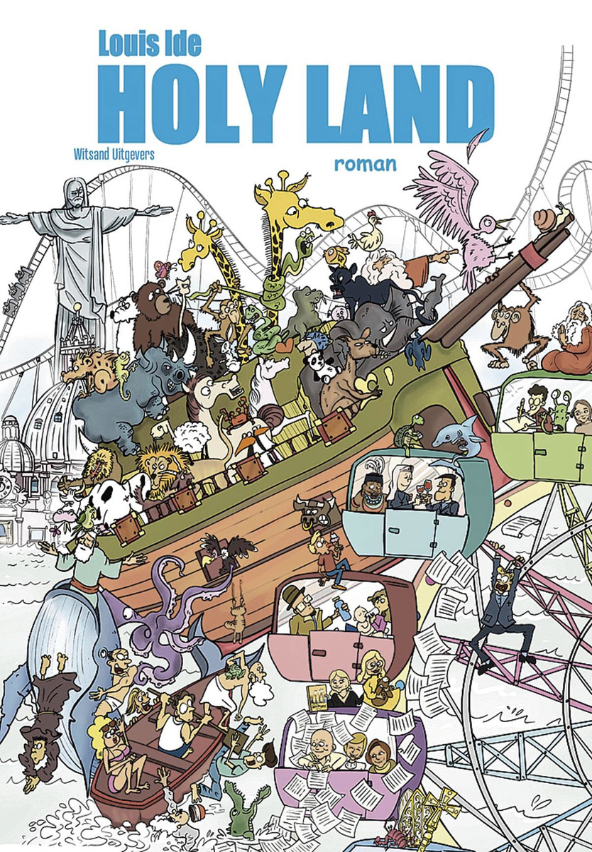 Louis Ide, Holy Land. Witsand Uitgevers, 2020, 128 blz. Vanaf deze week in de boekhandel.