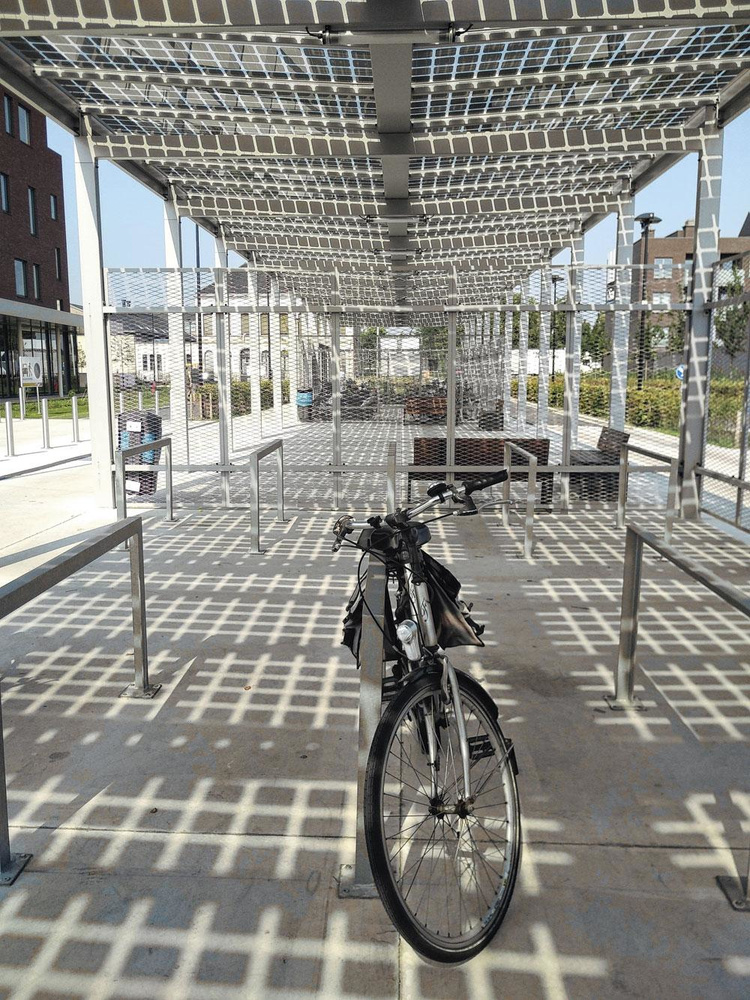 De fietsenstalling van AZ Nikolaas campus Beveren wordt sterk bezet, weet facilitair directeur Koen Neve.