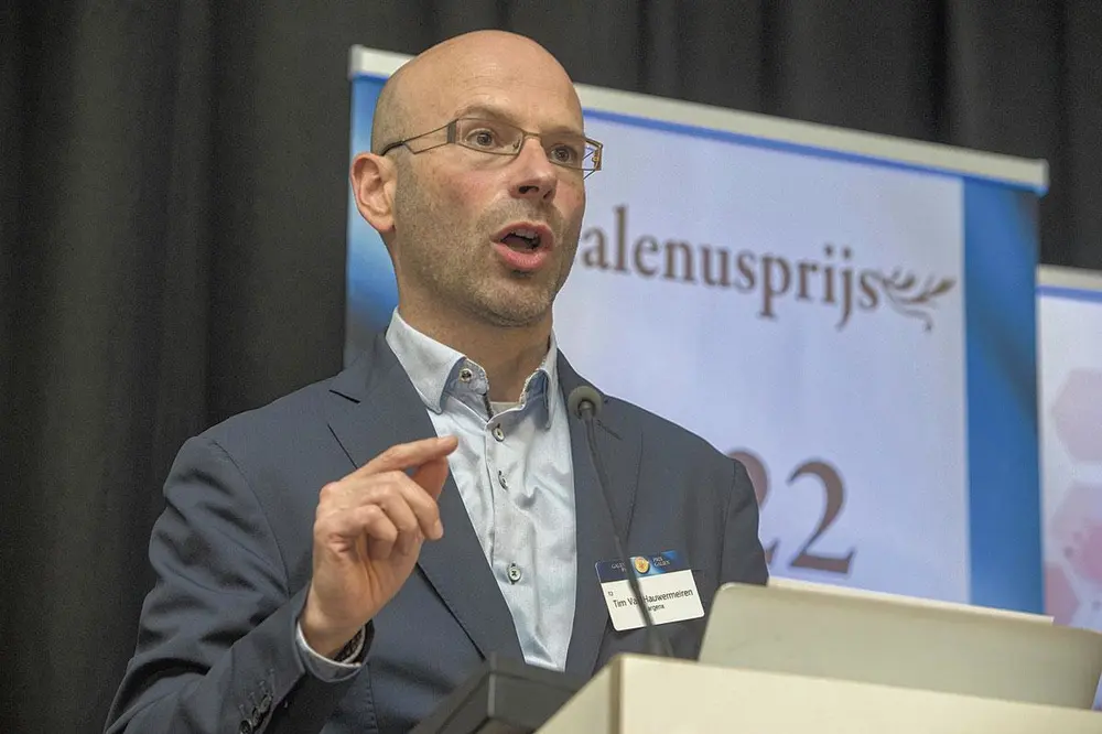 Tim Van Hauwermeiren (argenx) legt uit wat de biotechnologie nog in petto heeft.