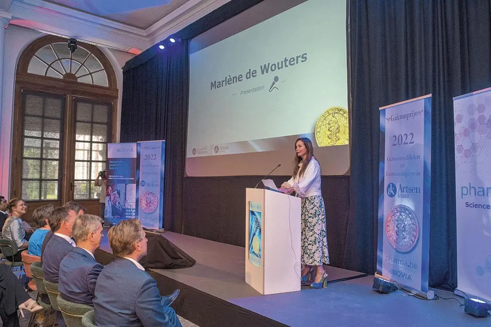 Marlène de Wouters leidde de uitreikingsceremonie in goede banen.