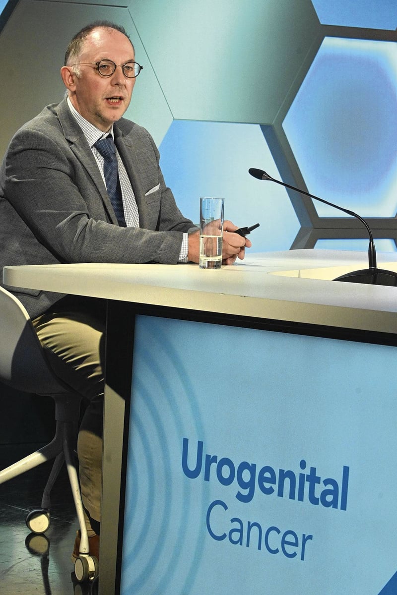 Pr Bertrand Tombal, chef du service d'Urologie aux Cliniques Saint-Luc (UCL, Bruxelles).