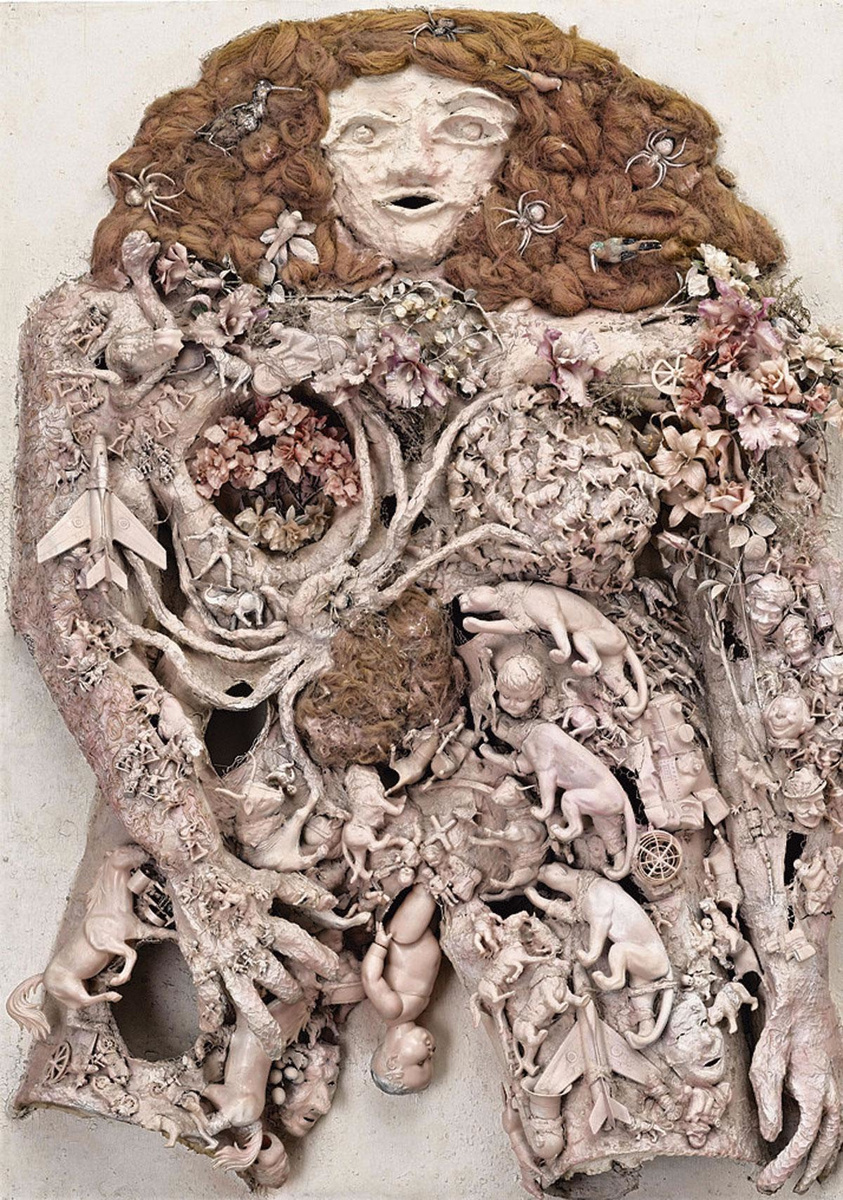 Niki de Saint Phalle, L'accouchement rose, 1964. Moderna Museet, Stockholm.