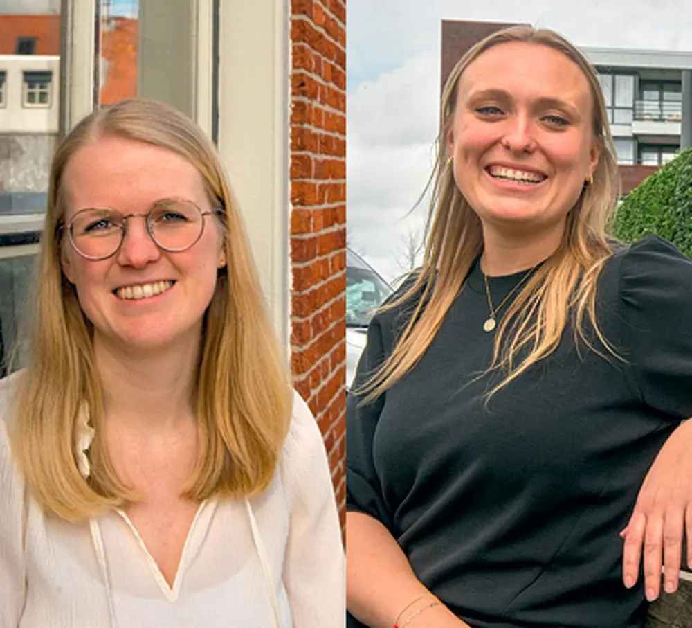 Wieneke Migchielsen en Annelot Lourijsen