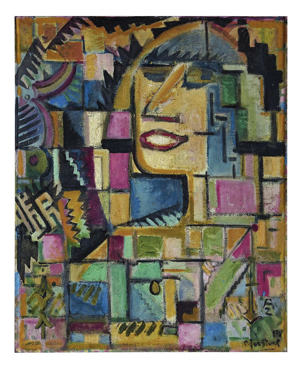 Paul Joostens, Figure Azthèque, 1910-20. Privécollectie.