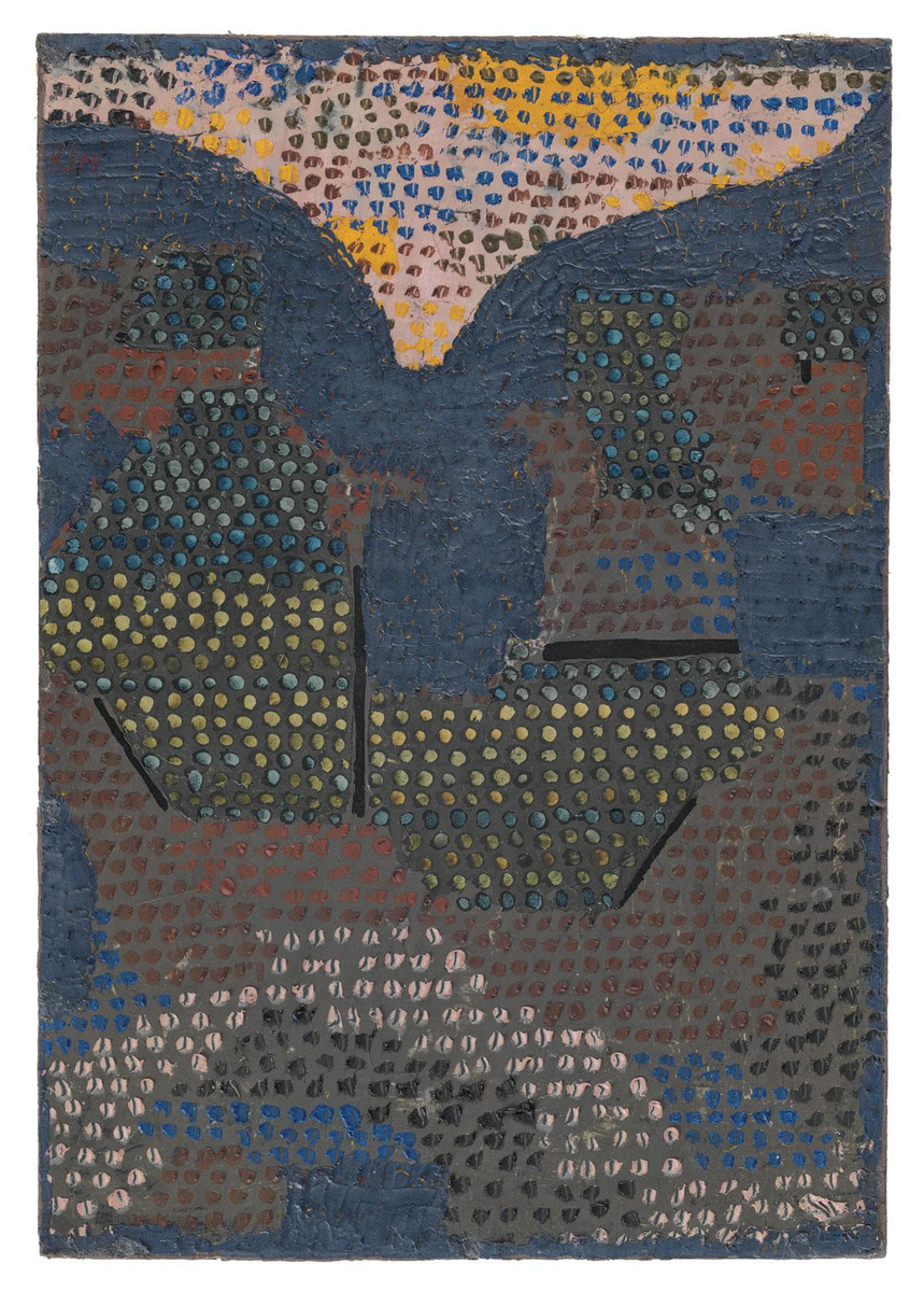Paul Klee, Avond in de vallei, 1932. Privéverzameling, depot Zentrum Paul Klee, Bern. © Foto Zentrum Paul Klee, Bern, Image Archive.