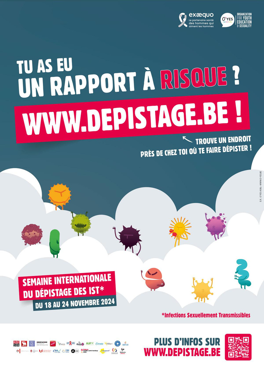 "À quand remonte votre dernier dépistage IST?" 