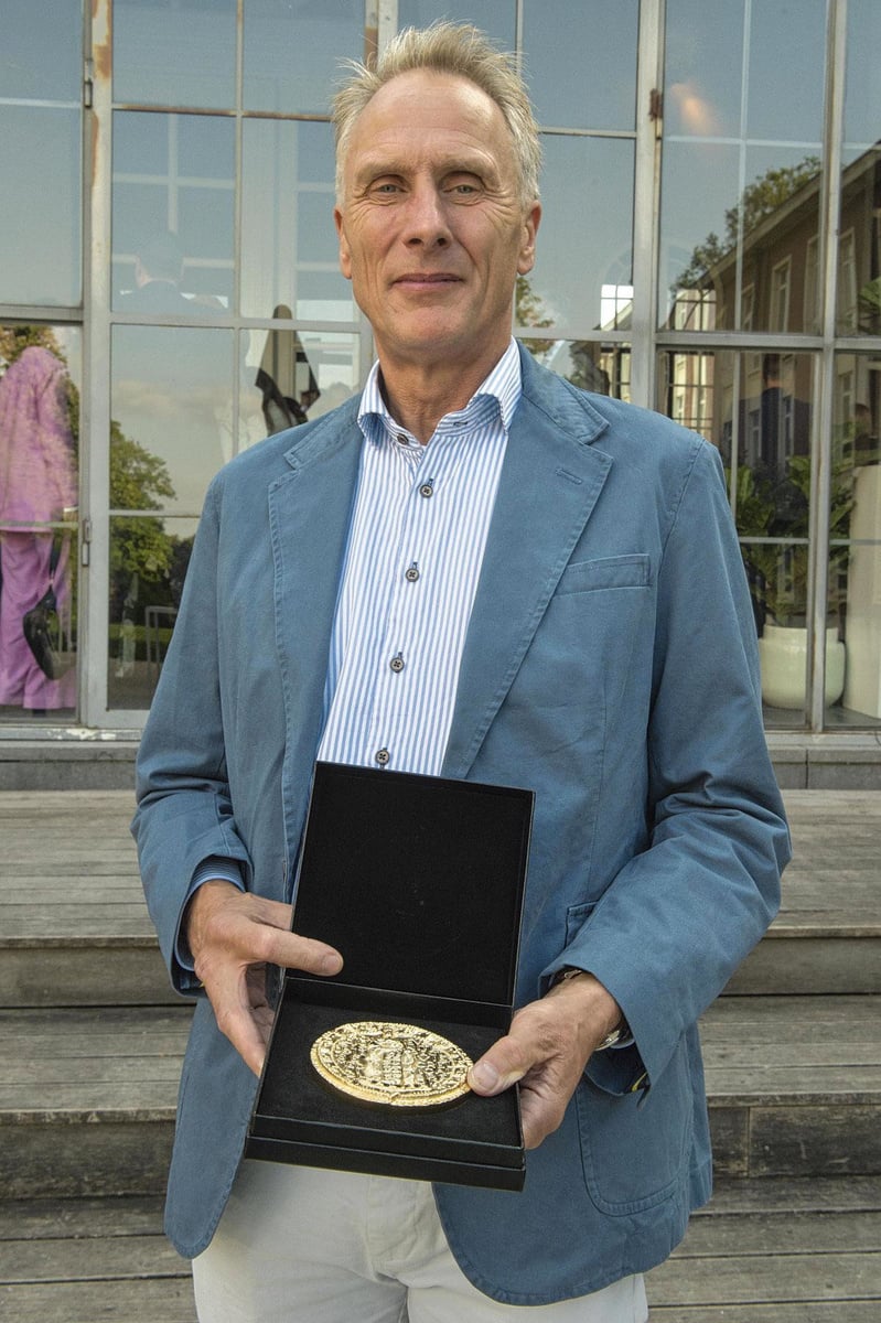 Hans de Haard, CSO d'argenx, qui a remporté le prix du médicament avec Vyvgart®