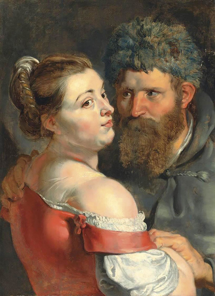 Peter Paul Rubens, Een zeeman en een vrouw in omhelzing, ca. 1614-1615, olieverf op paneel. The Phoebus Foundation | Antwerpen.