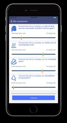 Digitale 'coach' voor patiënten met chronische sinusitis