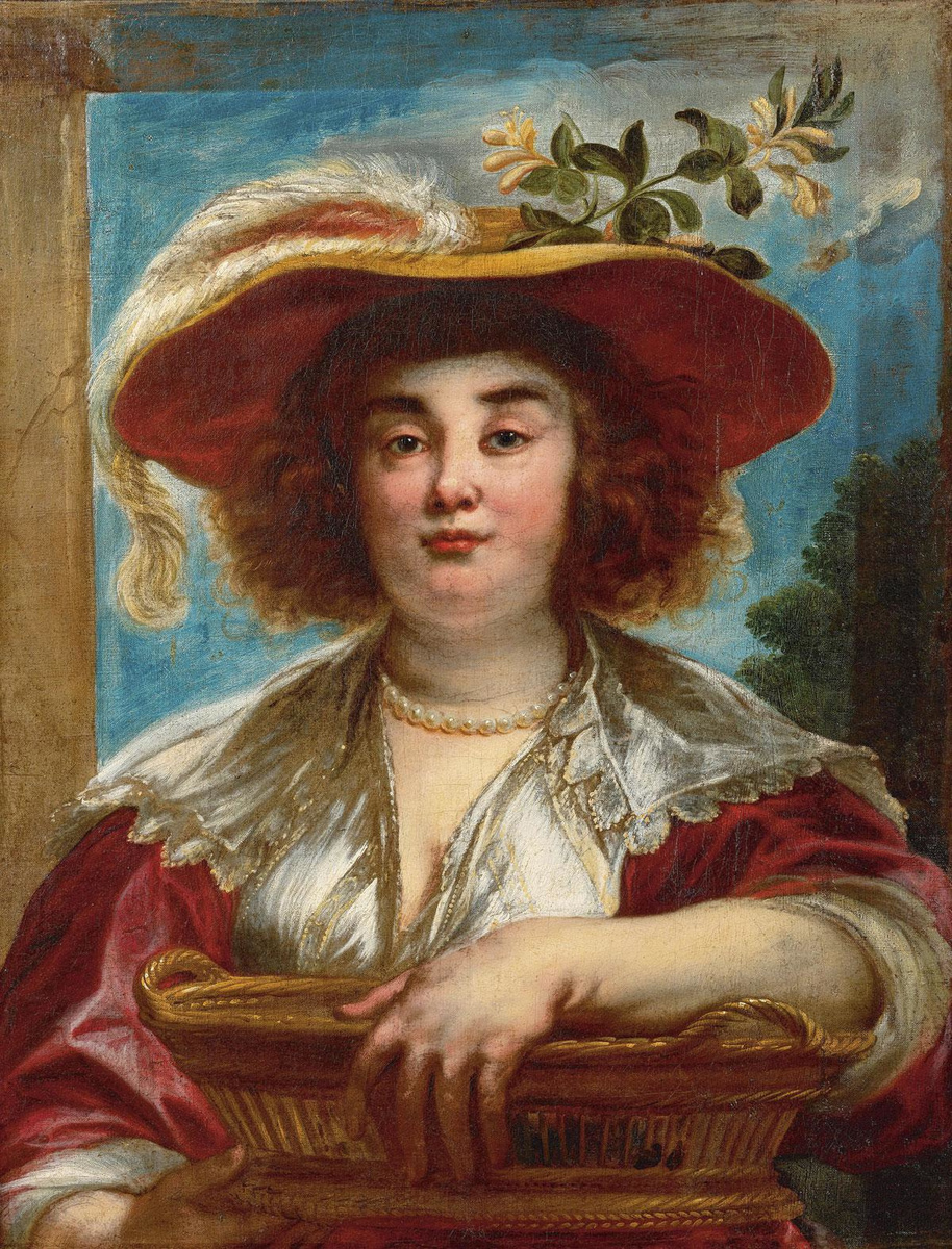 Jacob Jordaens, Portret van Elisabeth Jordaens, de dochter van de kunstenaar, ca. 1637 - 1645. The Phoebus Foundation, Antwerpen.
