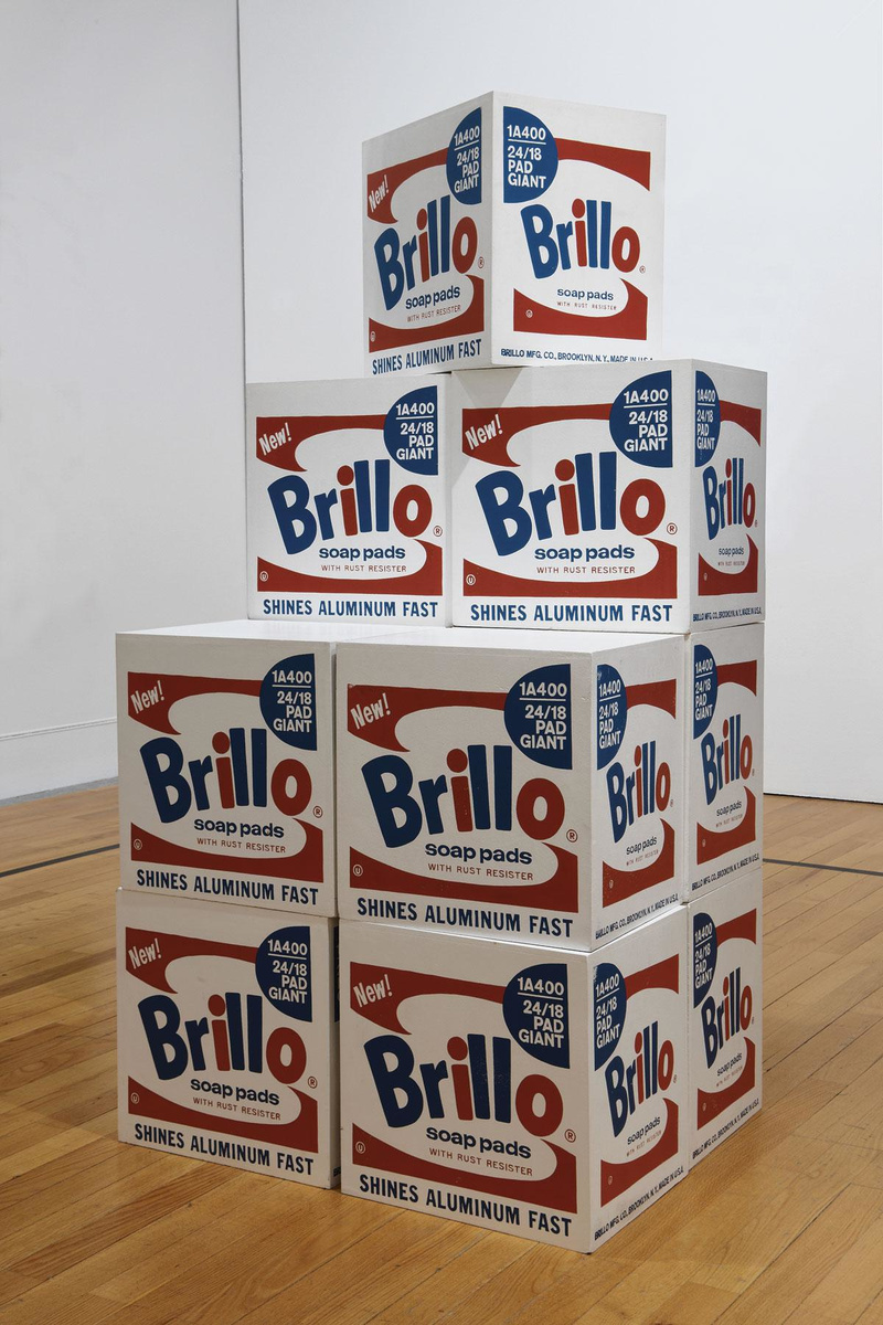 Andy Warhol, Brillo Soap Pads Box. 1964-1968. Museu Coleção Berardo, Lissabon.