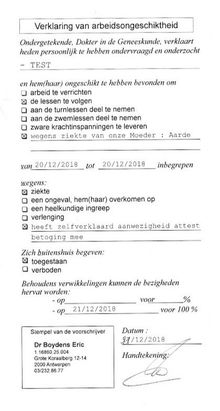 Ziektebriefje voor Moeder Aarde?