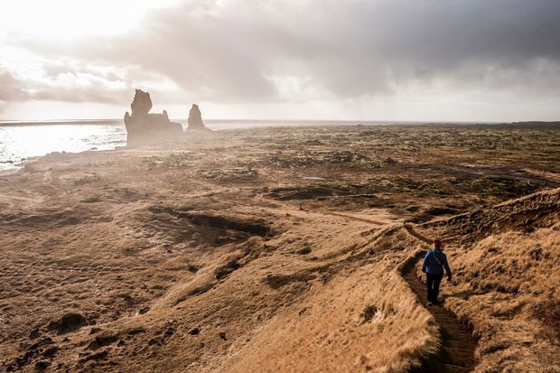 Lavavelden op Snæfellsnes.