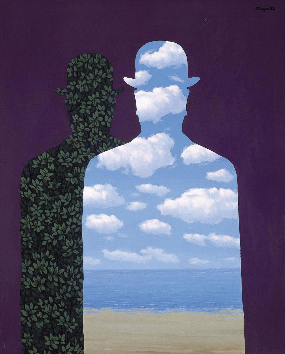 René Magritte, High Society, 1965/66. Telefonica Collection.