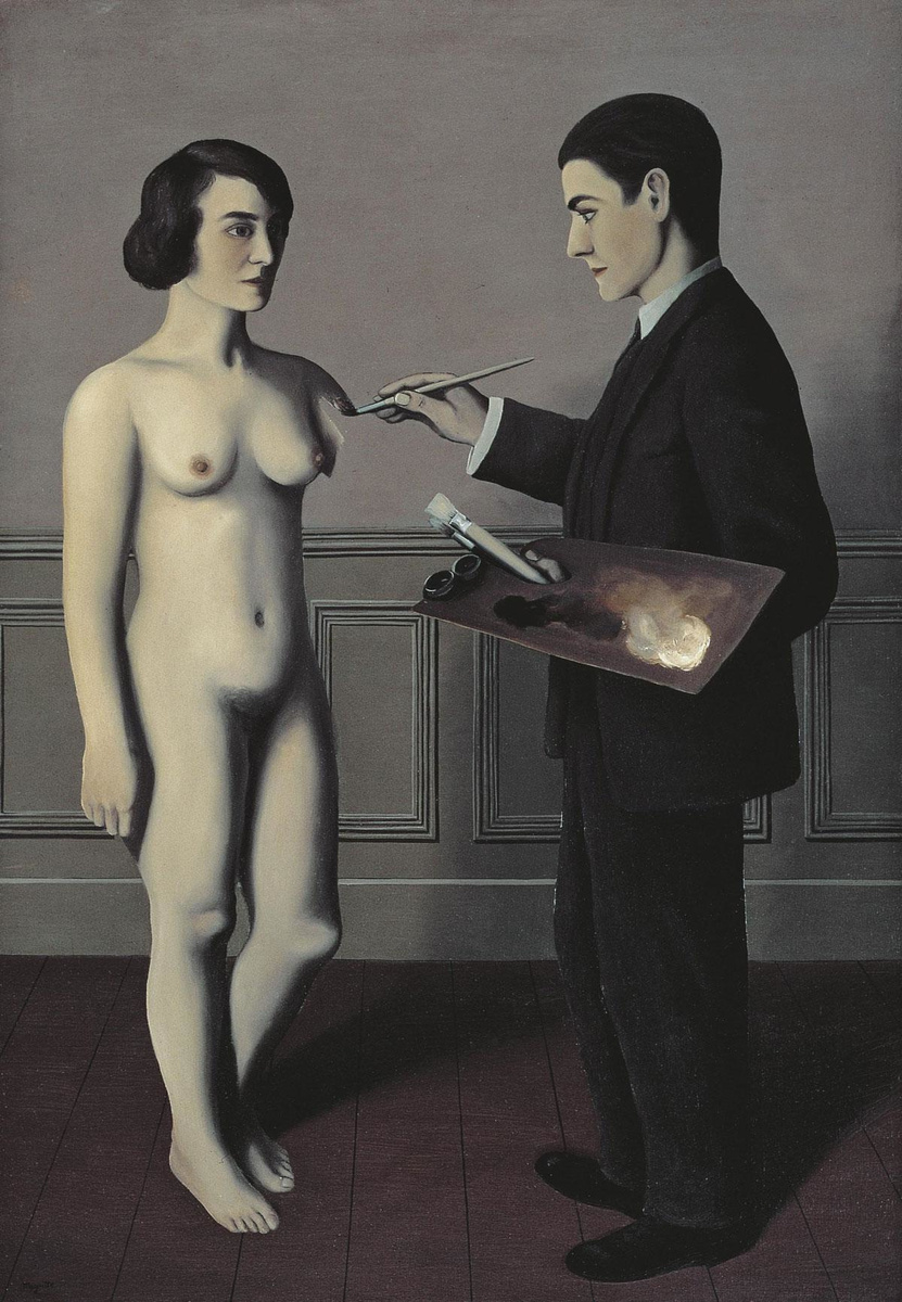 René Magritte, La Tentative de l'Impossible, 1928. Toyota Municipal Museum of Art, Toyota.