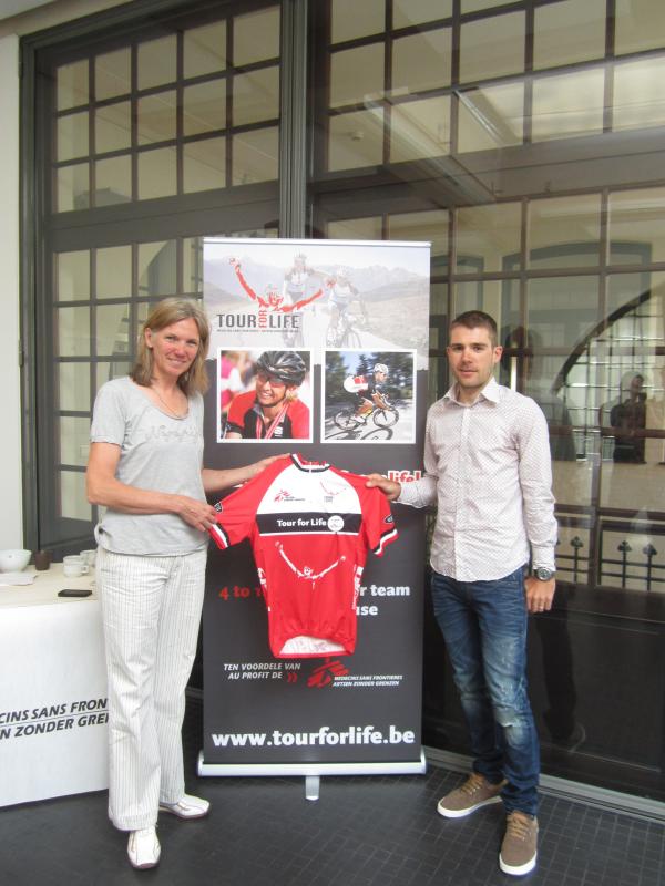 Maxime Monfort steunt Tour for Life, u toch ook?
