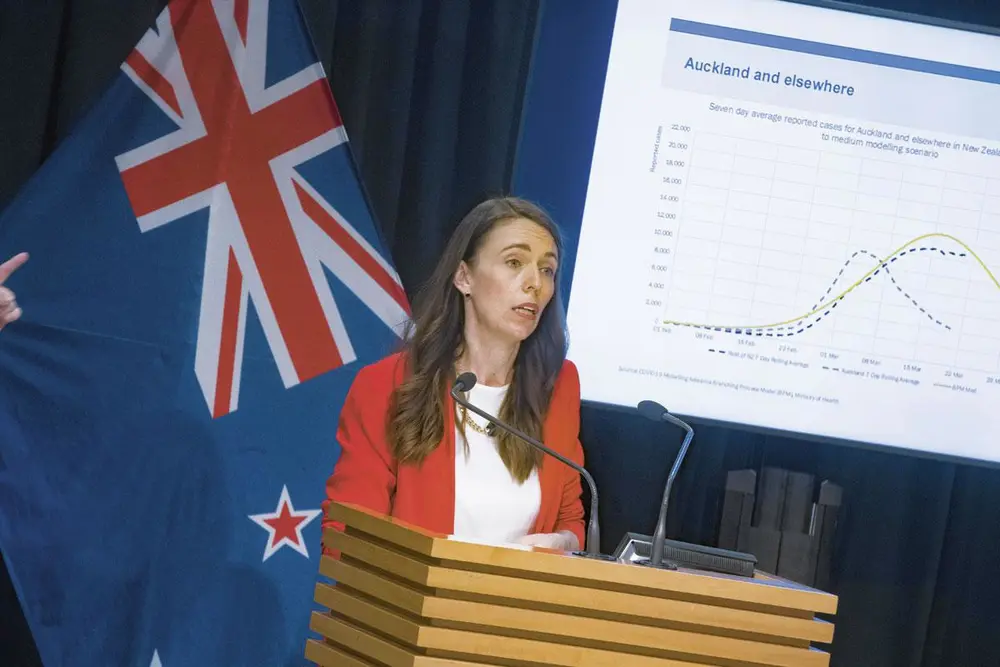 Met de heersende omikrongolf blijft het covid-verkeerslichtsysteem in Nieuw-Zeeland voorlopig op rood staan, maar eerste minister Jacinda Ardern kondigde recent enkele versoepelingen aan voor buitenevenementen.