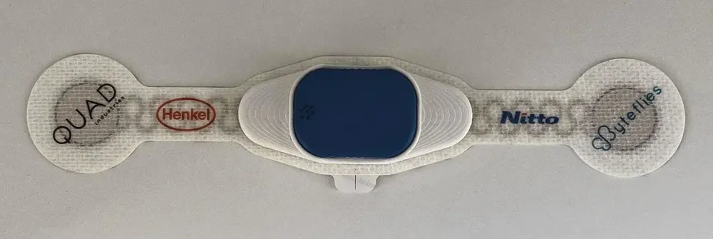 Pleister monitort covid-19-patiënten 