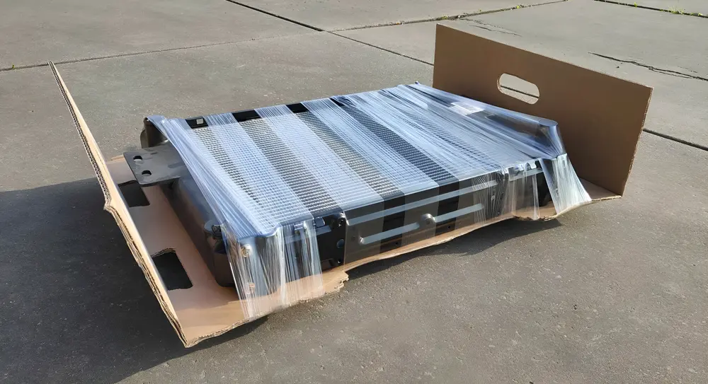 Verpakking radiator