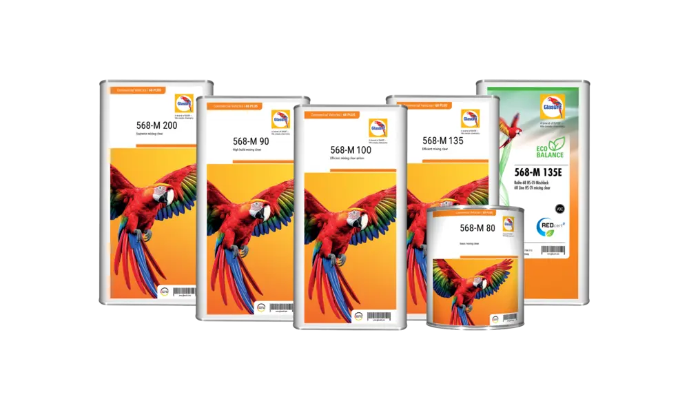 Glasurit introduceert nieuw Lijn 68 PLUS-assortiment