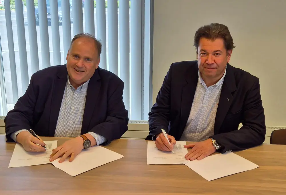Olivier Lannoy (links) en Koen Denys (rechts)