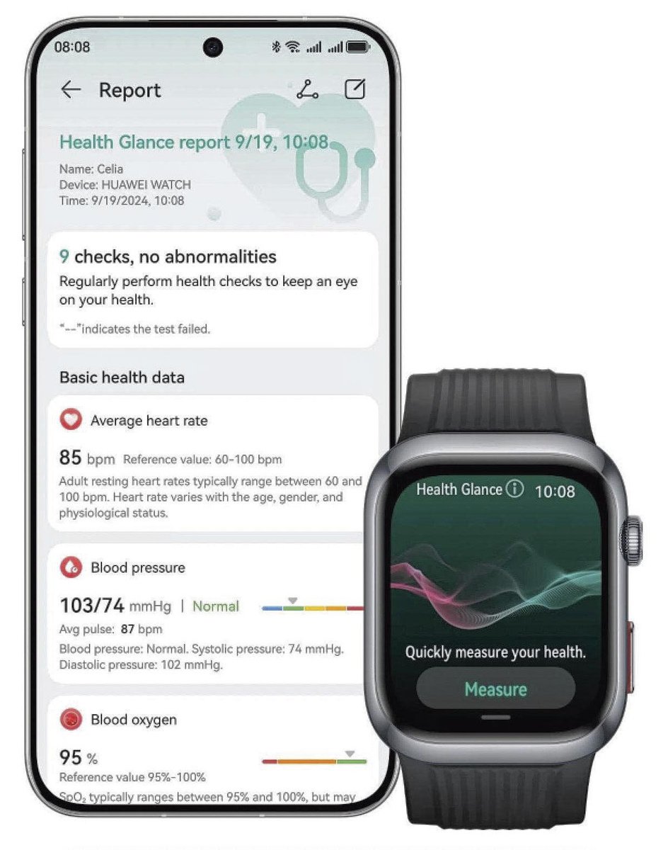De Huawei Watch D2 beschikt over een bloeddrukmeter.