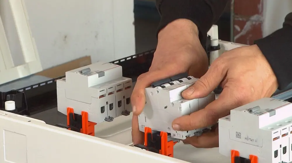 eerst automaten vastklikken