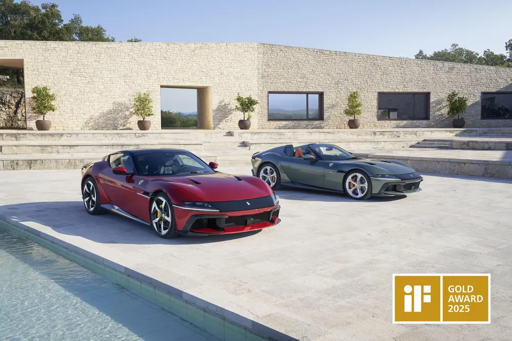 Ferrari 12Cilindri en Spider bekroond met iF Gold Award
