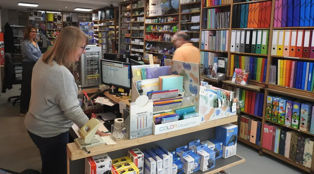 Kleurrijke mappen zorgen voor extra verkoop