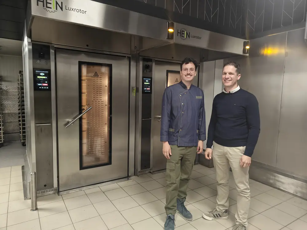Olivier Miserez (Delhaize Zottegem) en Ludovic Deblauwe (Hein)