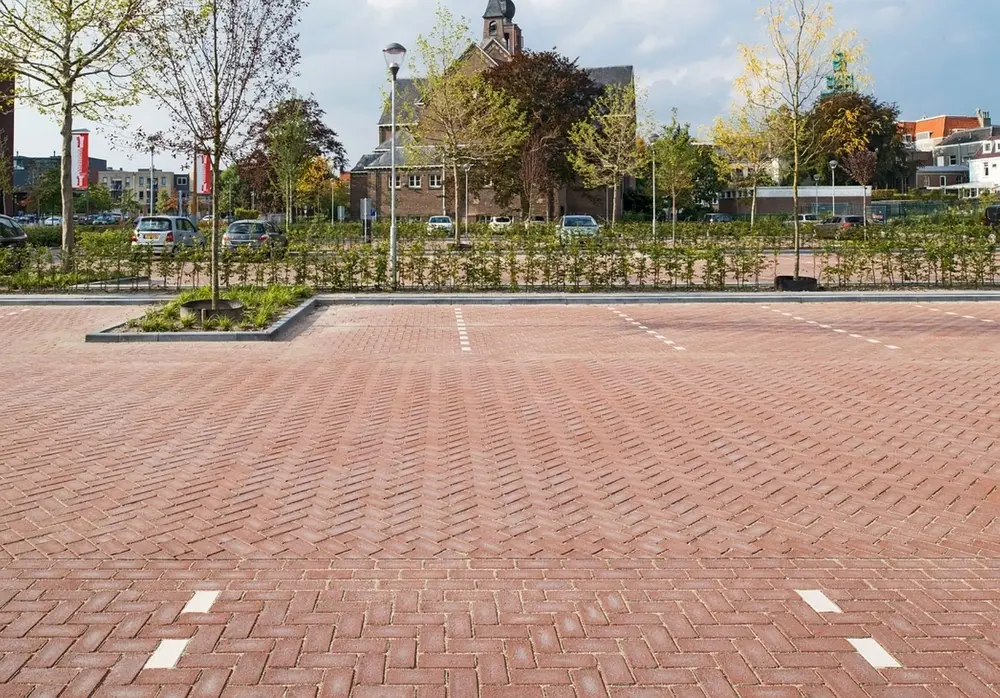 Bestrating met Drainflow