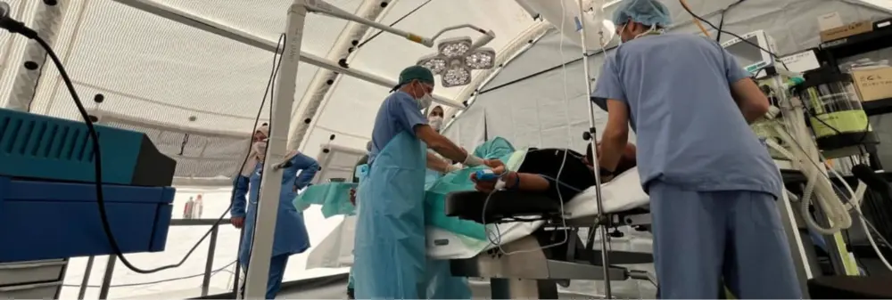 Veldhospitaal Rode Kruis Rafah