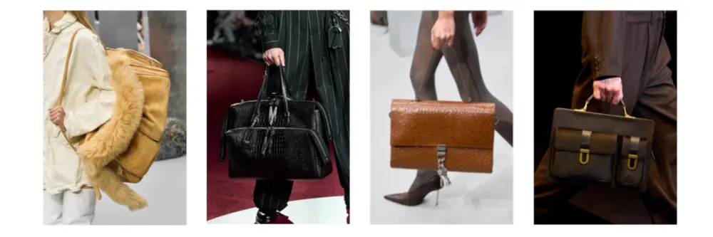 verschillende trends bags